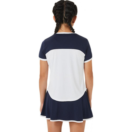 TRICOU ASICS GIRLS TENNIS SS WHITE [1]