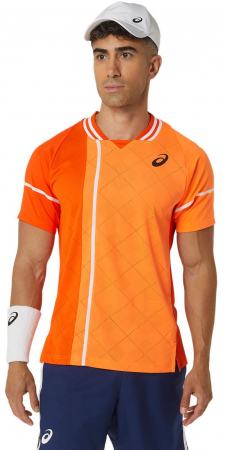 Imbracaminte Padel - TRICOU ASICS MEN MATCH ACTIBREEZE KOI ORANGE