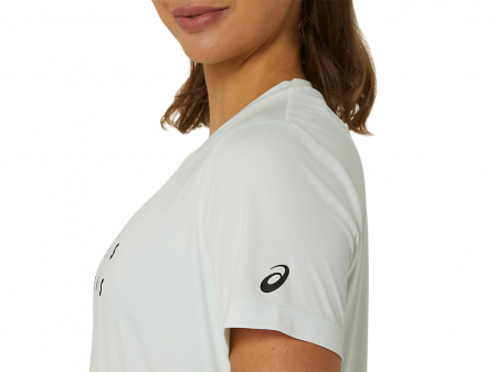 TRICOU ASICS WOMEN COURT GRAPHIC PALE MINT [1]
