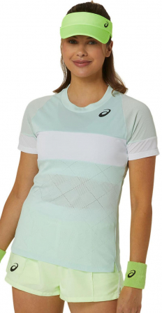 Promotii - TRICOU ASICS WOMEN GAME SS PALE BLUE