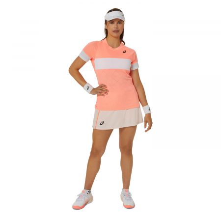 TRICOU ASICS WOMEN GAME SS SUN CORAL [2]