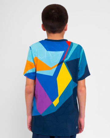 Tricou Baiat BIDI BADU Twiggy Albastru Inchis/Mix [3]