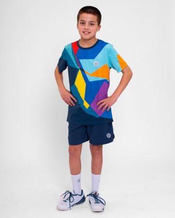 Tricou Baiat BIDI BADU Twiggy Albastru Inchis/Mix [5]