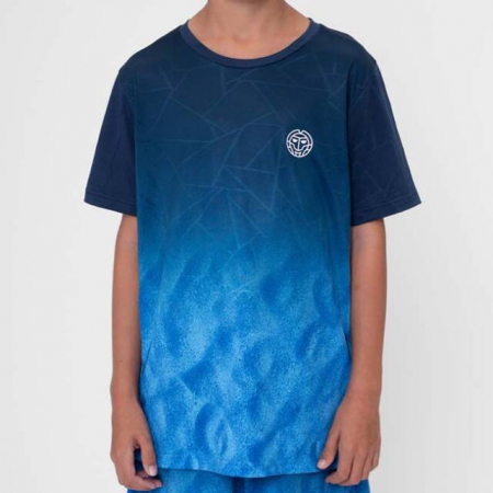 Tricou BIDI BADU Baiat Beach Spirit Albastru Inchis/Albastru Deschis [2]