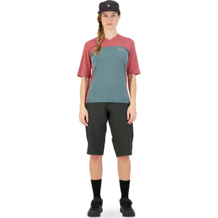 Tricou ciclism merino Mons Royale W Redwood Enduro VT Terracotta / Terrazzo [5]