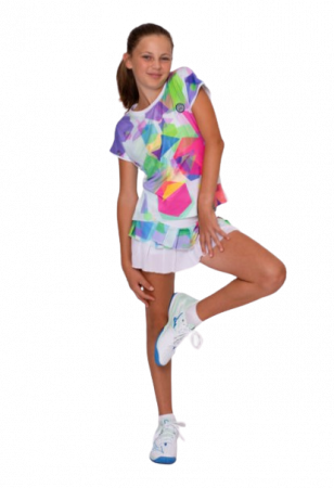 Tricou Bidi Badu Copii Kaleido Alb/Mix [4]