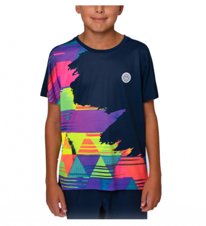 Tricouri - Tricou Bidi Badu Copii Kaleido Albastru Inchis/Mix