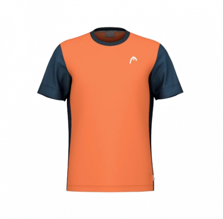 Imbracaminte tenis - Tricou Head Copii Slice Campfire Orange