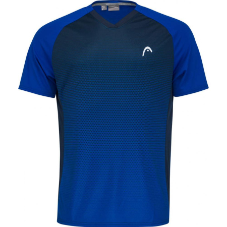Promotii - Tricou Head TOPSPIN Juniori royal blue print vision