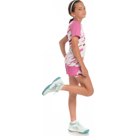 Tricou JOYBEK MILANO Junior Girl White Pink [3]
