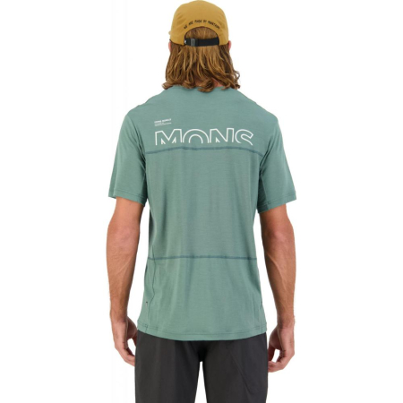 Tricou merino Mons Royale Tarn Merino Shift Thirt Burnt Sage [2]
