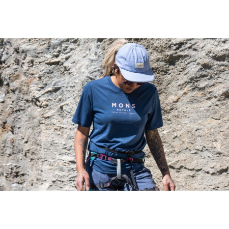 Tricou merino MONS ROYALE W ICON RELAXED TEE DARK DENIM [3]