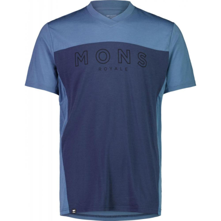 TRICOU MERINO MTB/OUTDOOR MONS ROYALE VT BLUE [0]