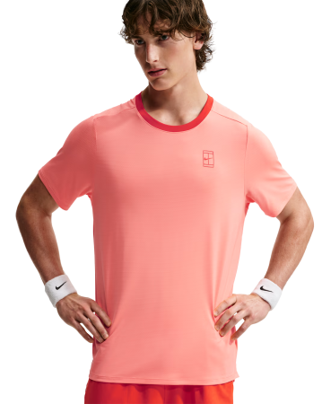 Tricouri - Tricou Nike Barbati Advantage Crew Atomic Pink