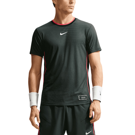 Imbracaminte tenis - Tricou Nike Barbati Aero-FIT Slam NY Black Spruce