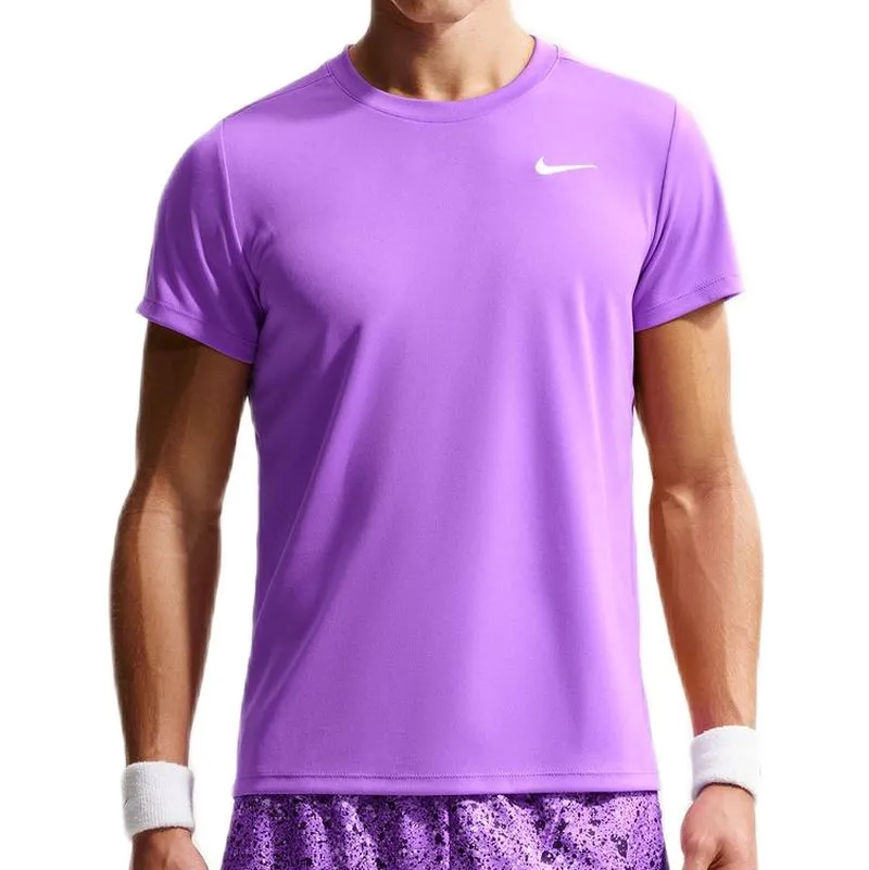 Imbracaminte tenis - Tricou Nike Barbati Court Victory Bright Violet