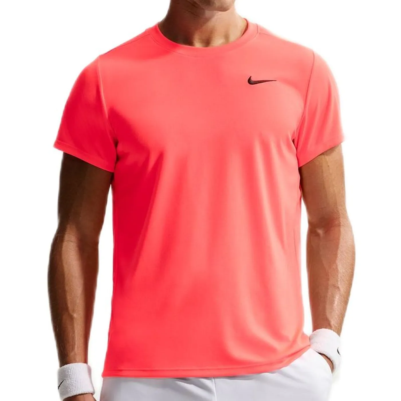 Imbracaminte tenis - Tricou Nike Barbati Court Victory Hot Lava