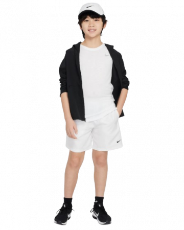 Tricou Tenis Nike Copii Dri-Fit Miler White [3]