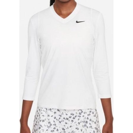 Tricou NIKE COURT DRI-FIT VICTORY 3/4 WHITE [0]