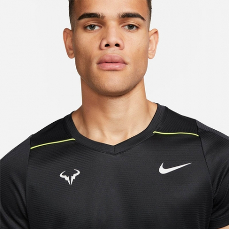 TRICOU NIKE DRI-FIT RAFA CHALLENGER Off-Noir [5]