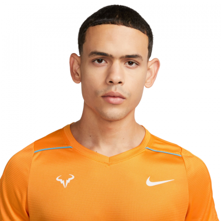 TRICOU NIKE DRI-FIT RAFA CHALLENGER ORANGE [2]