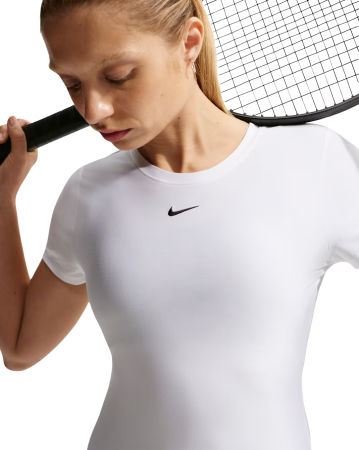 Imbracaminte tenis - Tricou Nike Femei Victory Dri-FIT Short-Sleeve White