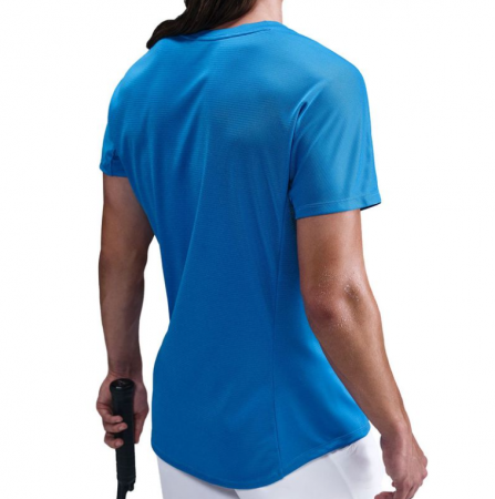 Tricou Tenis Nike Rafa M NK Dri-FIT Challenger Albastru [2]