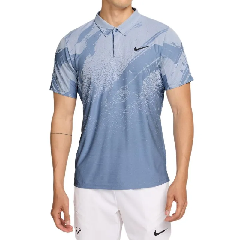 Tricouri - Tricou Polo Nike Barbati Slam Dri-FIT ADV Work Blue/Hydrogen Blue