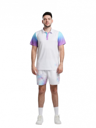 Promotii - Tricou Polo Tenis Electryphy Barbati Elevate Alb