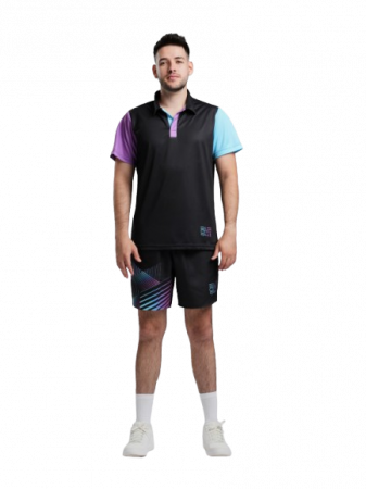 Tricouri - Tricou Polo Tenis Electryphy Barbati Elevate Negru