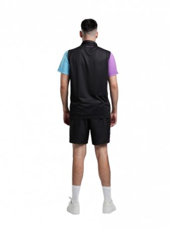 Tricou Polo Tenis Electryphy Barbati Elevate Negru [1]