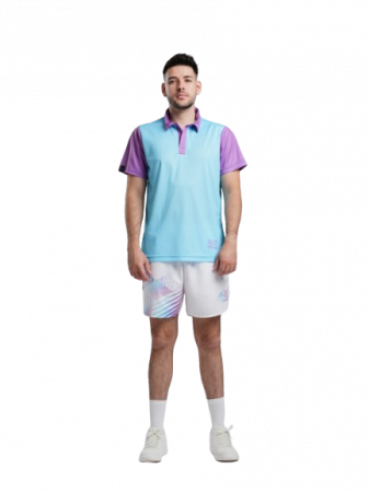 Tricouri - Tricou Polo Tenis Electryphy Barbati Elevate Turquoise