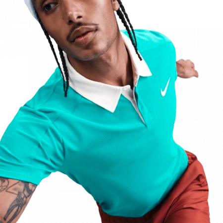 Tricou Polo Tenis Nike Barbati RG Df Adv Slm Dusty Cactus [4]