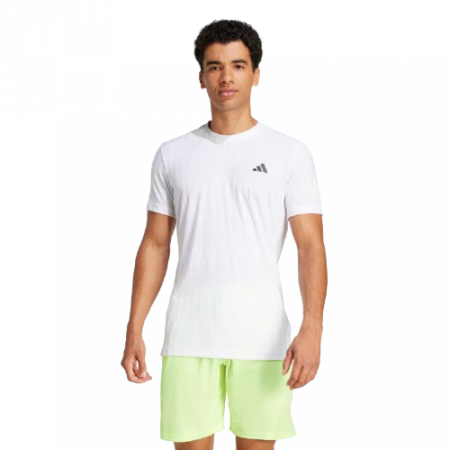 Tricou Tenis Adidas Barbati Airchill Climacool Freelift White [3]
