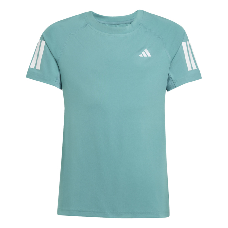 Imbracaminte tenis - Tricou Tenis Adidas Copii Club Logo Powder Teal