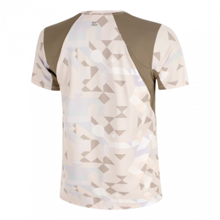Tricou Tenis Bidi Badu Barbati Paris 2025 V-Neck Bej/Maro [1]