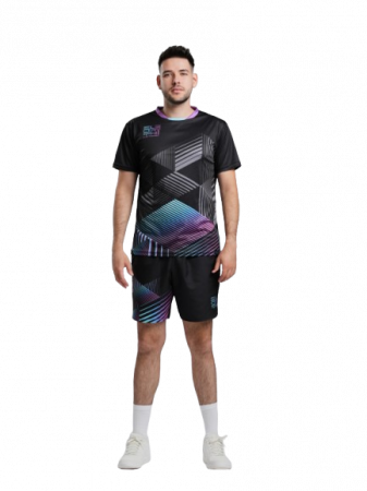 Tricouri - Tricou Tenis Electryphy Barbati Physical Negru