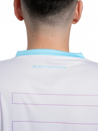 Tricou Tenis Electryphy Barbati Tryumph Alb [2]