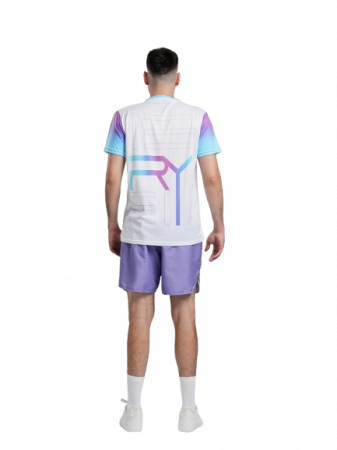 Tricou Tenis Electryphy Barbati Tryumph Alb [1]