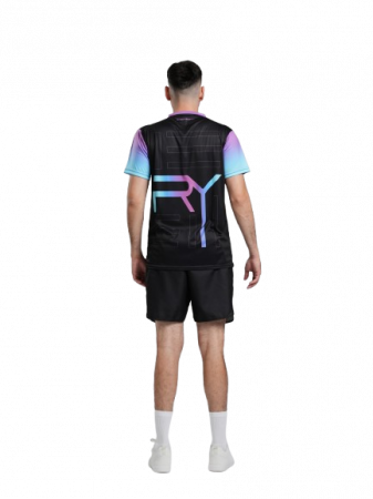 Tricou Tenis Electryphy Barbati Tryumph Negru [1]