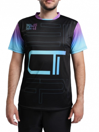 Tricou Tenis Electryphy Barbati Tryumph Negru [2]