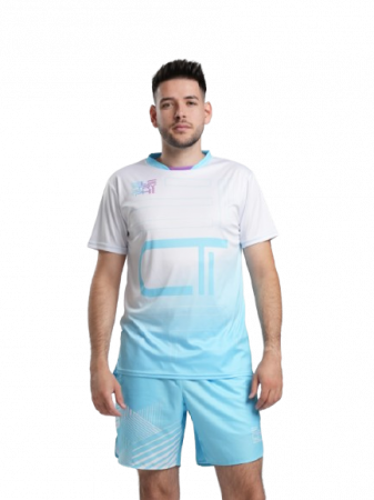 Tricou Tenis Electryphy Barbati Tryumph Turquoise [3]
