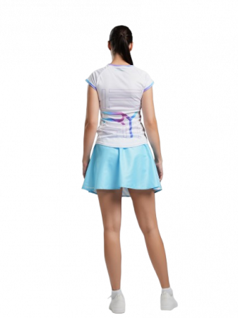 Tricou Tenis Electryphy Femei Tryumph Alb [1]