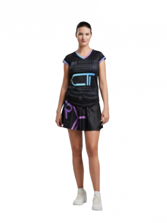 Promotii - Tricou Tenis Electryphy Femei Tryumph Negru