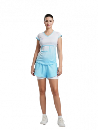 Promotii - Tricou Tenis Electryphy Femei Tryumph Turquoise