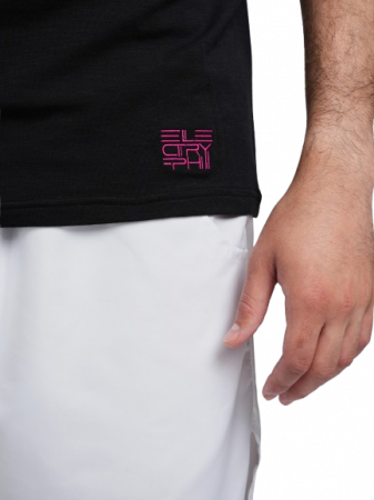 Tricou Tenis Electryphy Streetwear Elevate Negru [3]