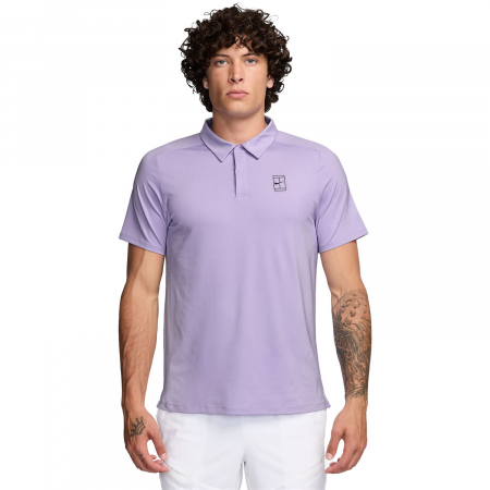 Tricou Tenis Nike Barbati Advantage Polo Hydrangeas/Dusty