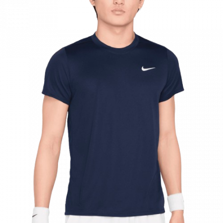 Tricou Tenis Nike Barbati Court Victory Obsidian