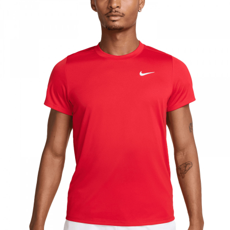 Imbracaminte Padel - Tricou Tenis Nike Barbati Court Victory Red
