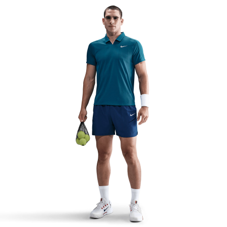 Tricou Tenis Nike Barbati Dri-FIT ADV Slam Polo Green Abyss [4]